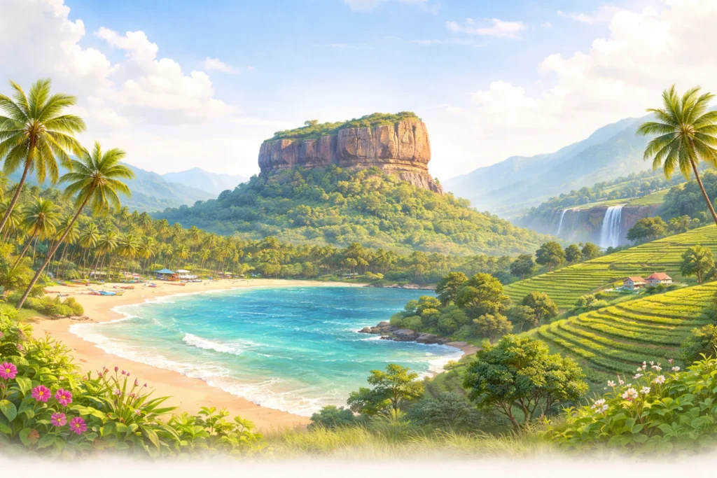 International trips cost from india under ₹1 lakh - 2026 mega budget guide 6 Sri Lanka Trip Cost from India