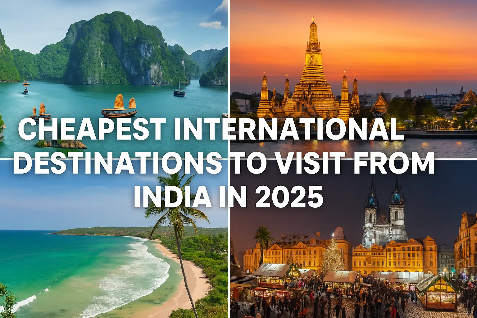 Cheapest international destinations to visit from india in 2025 1 Cheapest International Destinations from India