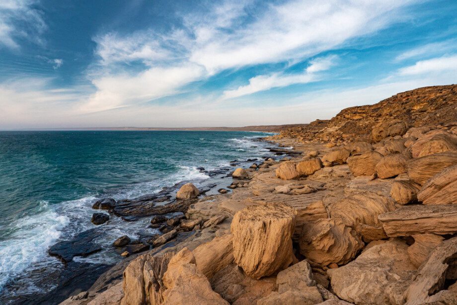 Caspian Sea coastline