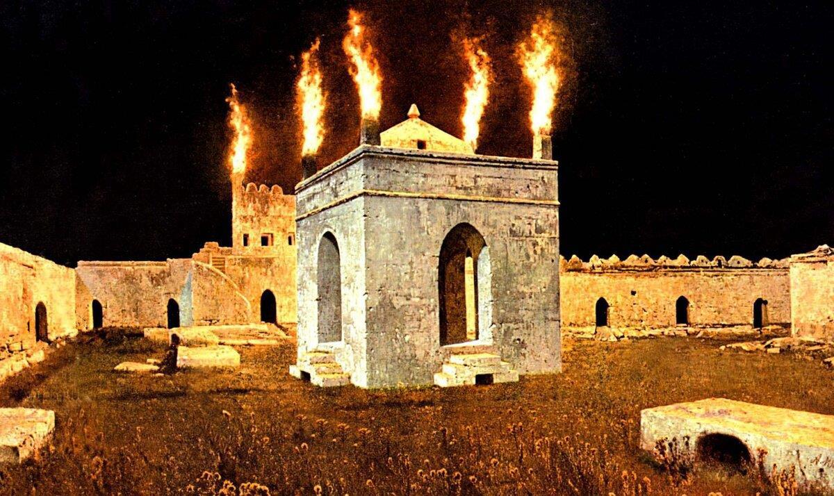 Azerbaijan essentials - baku tour 10 Fire Temple (Ateshgah)