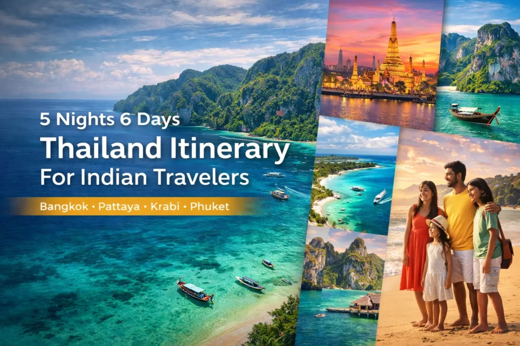 5 Nights 6 Days Thailand Itinerary