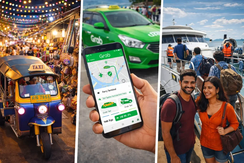 Local transport options in Thailand