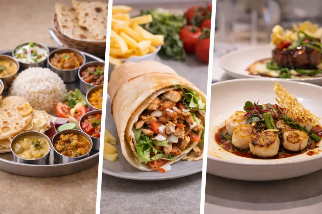 Indian food options in Dubai
