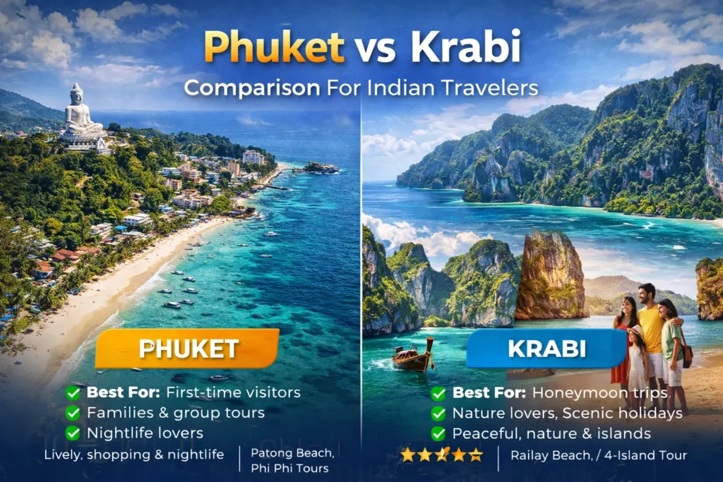 Phuket vs Krabi Comparison