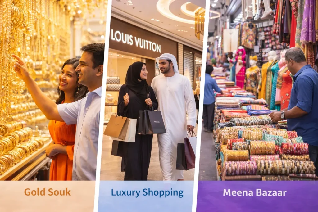 Where to shop in Dubai for Indian tourists – gold, clothes, electronics