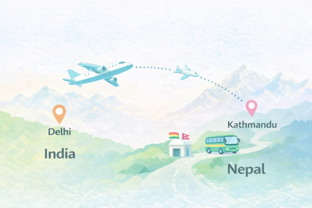 Nepal trip cost from india under ₹1 lakh (2026 full guide) 3 Nepal Trip Cost from India Under ₹1 Lakh (2026 Full Guide)