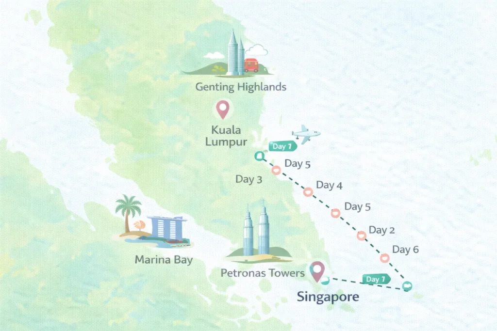 Sample Itineraries Under ₹1 Lakh