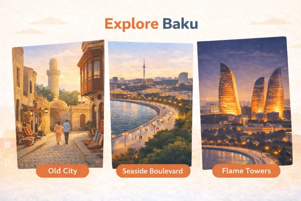 Baku Trip Cost from India Under ₹1 Lakh (2026 Guide)