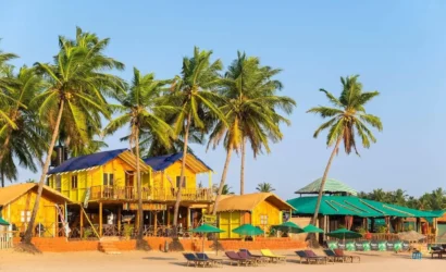 Beach stays and shacks in Goa, Gokarna, Varkala