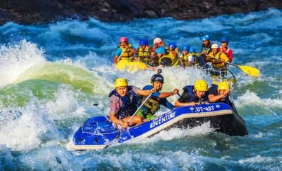 River rafting and bungee in Rishikesh