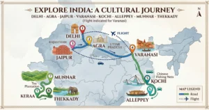 India itinerary 15 days